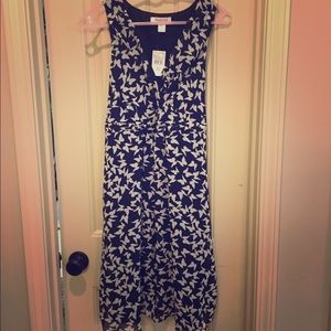 NWT Motherhood Maternity Navy Blue dress